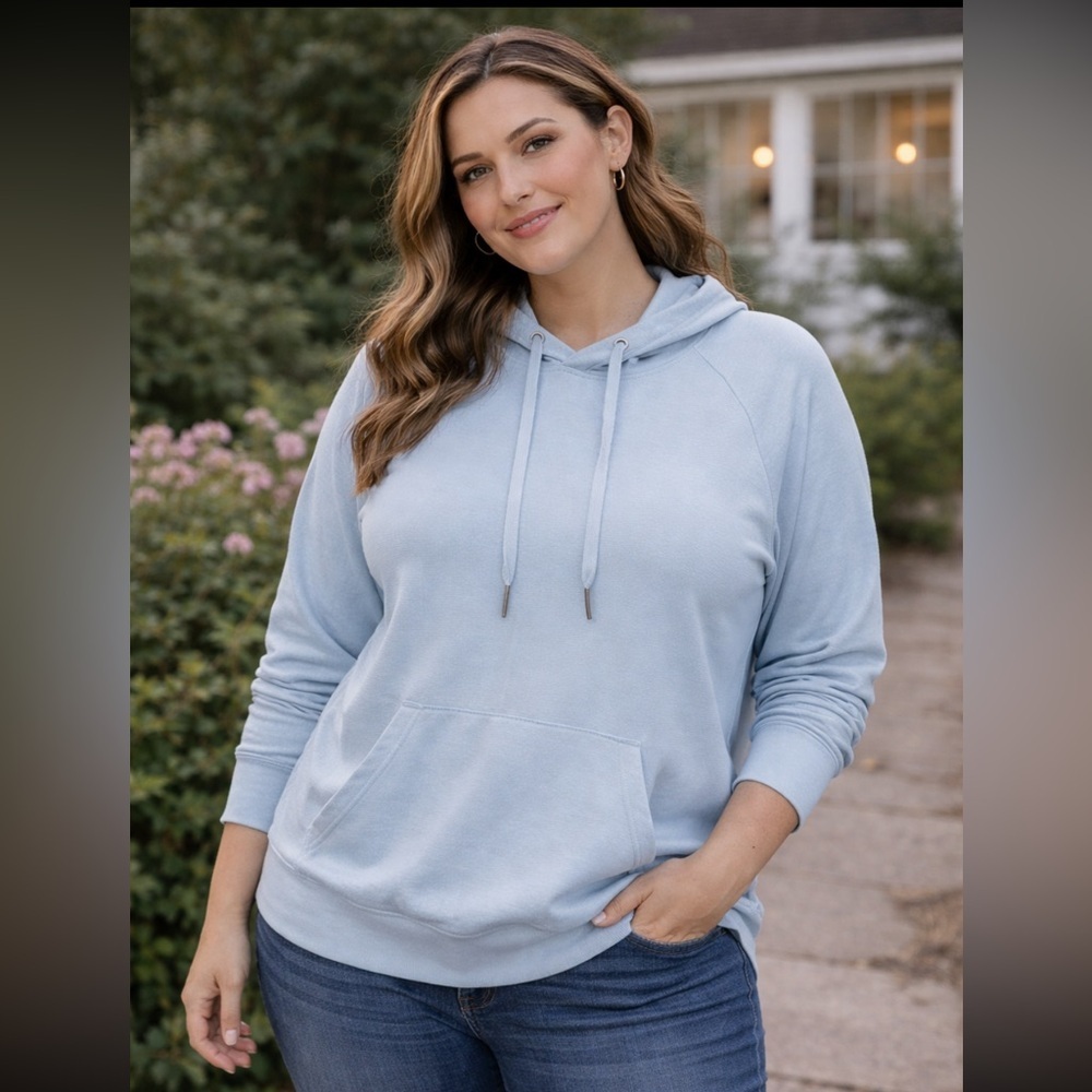 #288 Baby blue hoodie